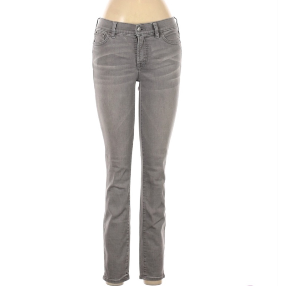 Gray J.Crew Skinny Jeans, Size 26